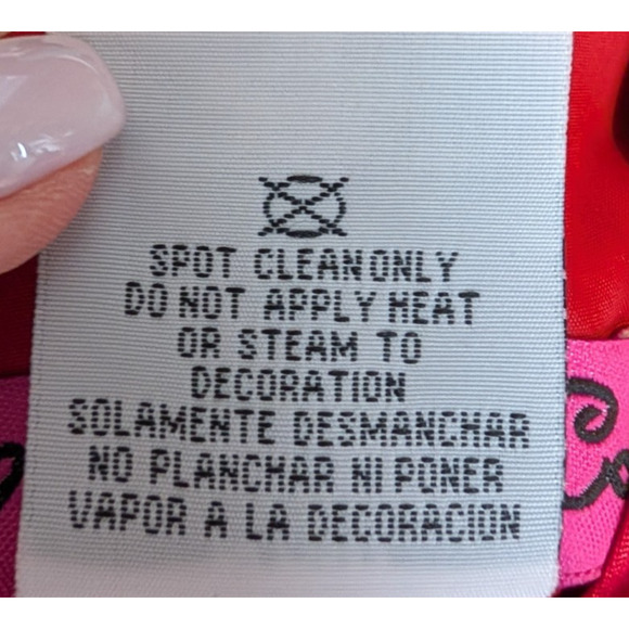 Y2K Morgan & Co Red Babydoll Mesh Layered Beaded Tulle Whimsigoth Formal Dress - Picture 13 of 13